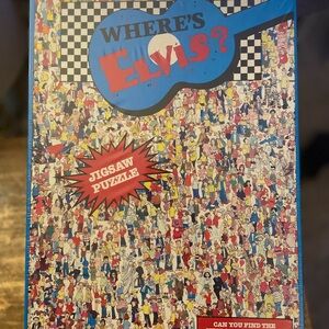 Elvis Jigsaw Puzzle "Where's Elvis" Vintage 1993 New in Package Elvis Fans